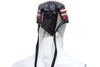 American Flag Leather Skull Cap
