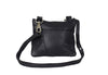 Women's Premium Four-Pocket Motorcycle Leather Belt Bag