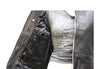 Women's Soft Leather Jacket With Multi Pockets