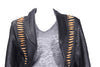 Womens Bolero Jacket With Bones & Studs