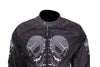 Mens Skull Textile Jacket