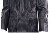 Mens Western Style Motorcycle Jacket With Fringes & Beads