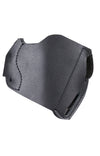Simple Black Leather Gun Holster