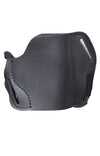 Simple Black Leather Gun Holster