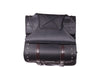 PVC Motorcycle Saddlebag With Studs & Brown Straps