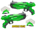 World Tech Warrior Glow in the Dark Havoc Dart Blaster Double Pack