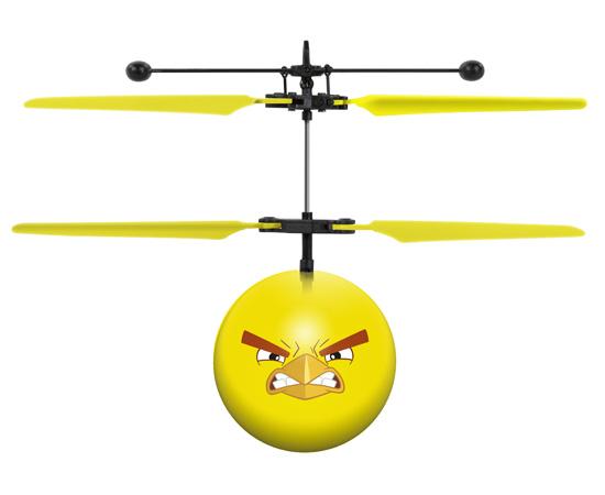 Rovio Angry Birds Movie Chuck IR UFO Ball Helicopter