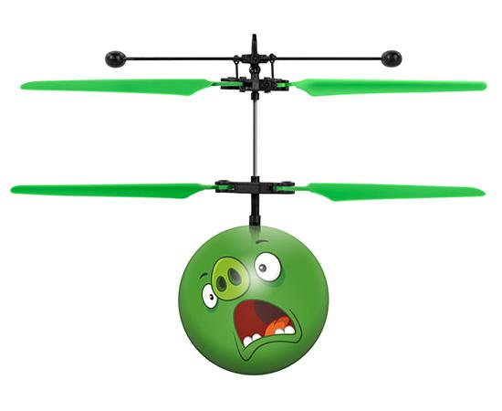 Rovio Angry Birds Movie The Pigs IR UFO Ball Helicopter