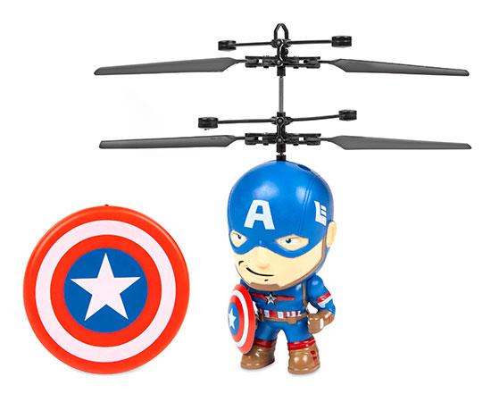 Marvel 3.5 Inch Captain America Flying Figure IR Helicopter