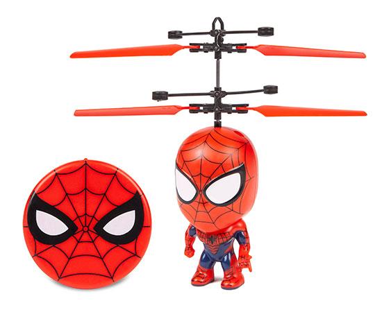 Marvel 3.5 Inch Spider-Man Flying Figure IR Helicopter