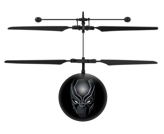 Marvel Avengers Black Panther IR UFO Ball Helicopter