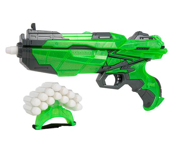 World Tech Warrior Glow in the Dark Havoc Spring Pump Dart Blaster