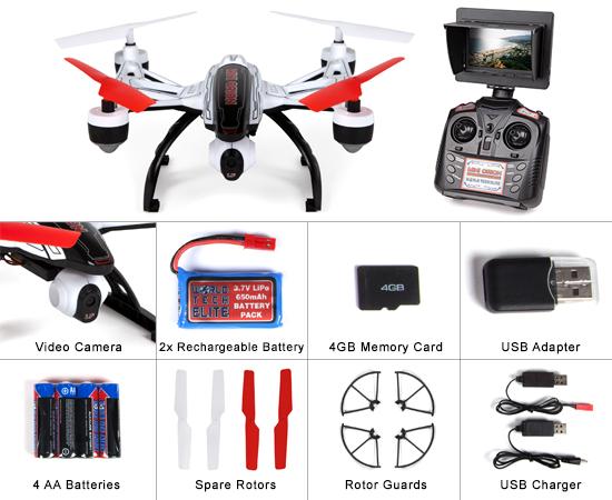 Mini Orion 2.4GHz 4.5CH LCD Live-View Camera RC Drone