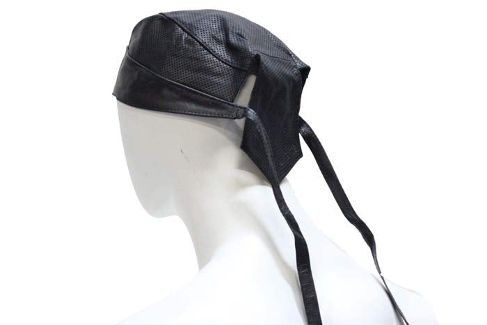 Biker Skull Cap with Perforation