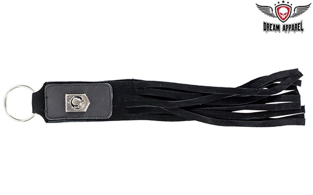 Motorcycle Key Chain With Fringes