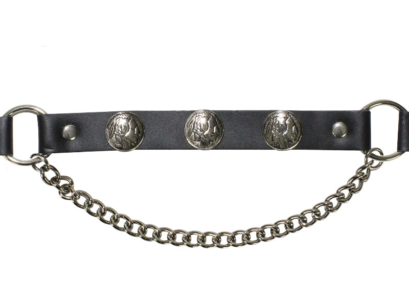 Indian Head Nickel Boot Chain