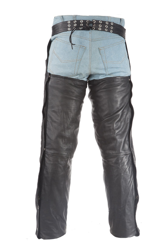 Split Cowhide Leather Chaps