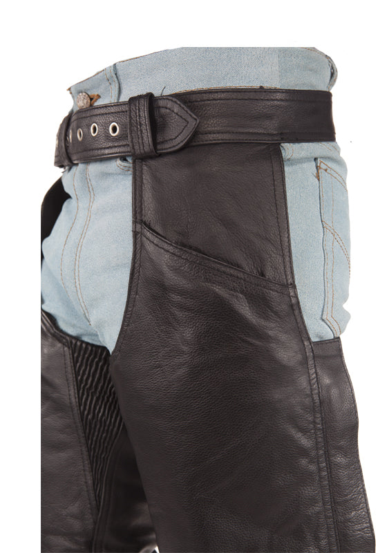 Naked Cowhide Leather Chaps