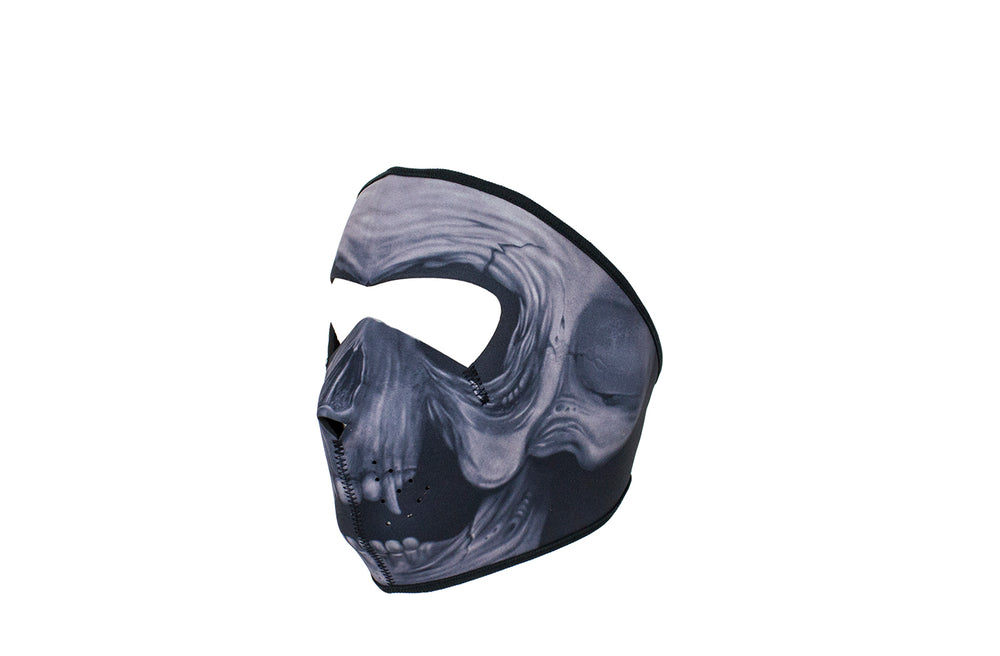 Skull with Fangs Neoprene Face Mask