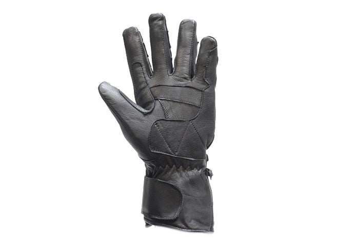 Men's Padded Leather Racing Gloves