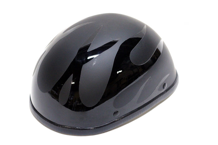 Eagle Novelty Helmet With Black Flame