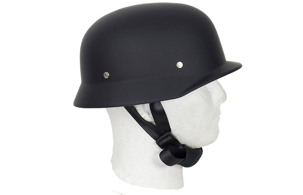 Basic Flat Black German Novelty Helmet