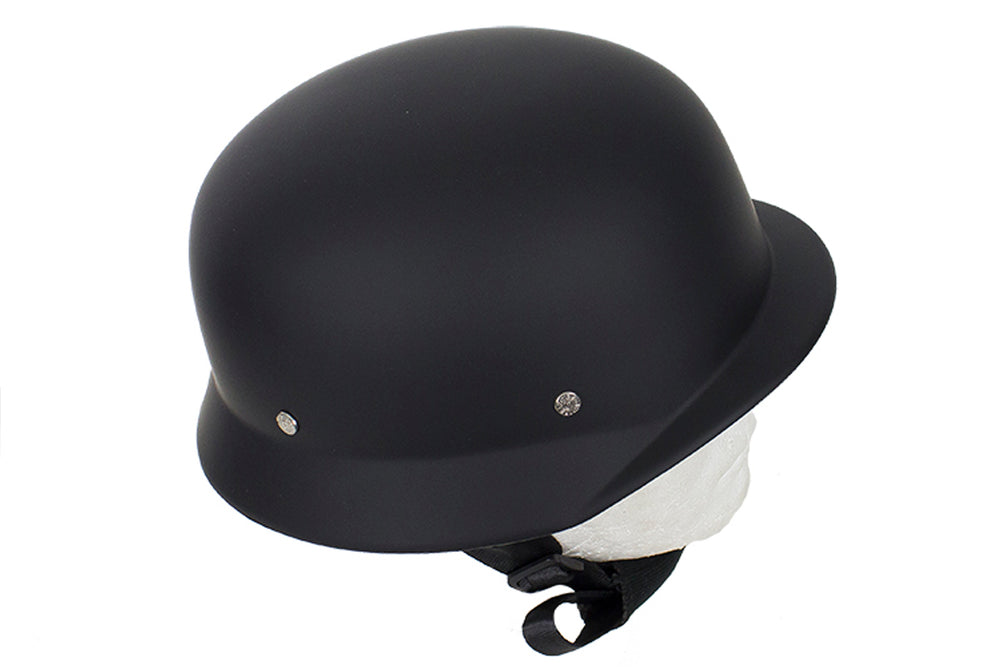 Basic Flat Black German Novelty Helmet