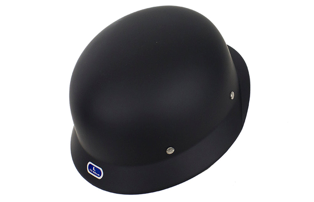 Basic Flat Black German Novelty Helmet