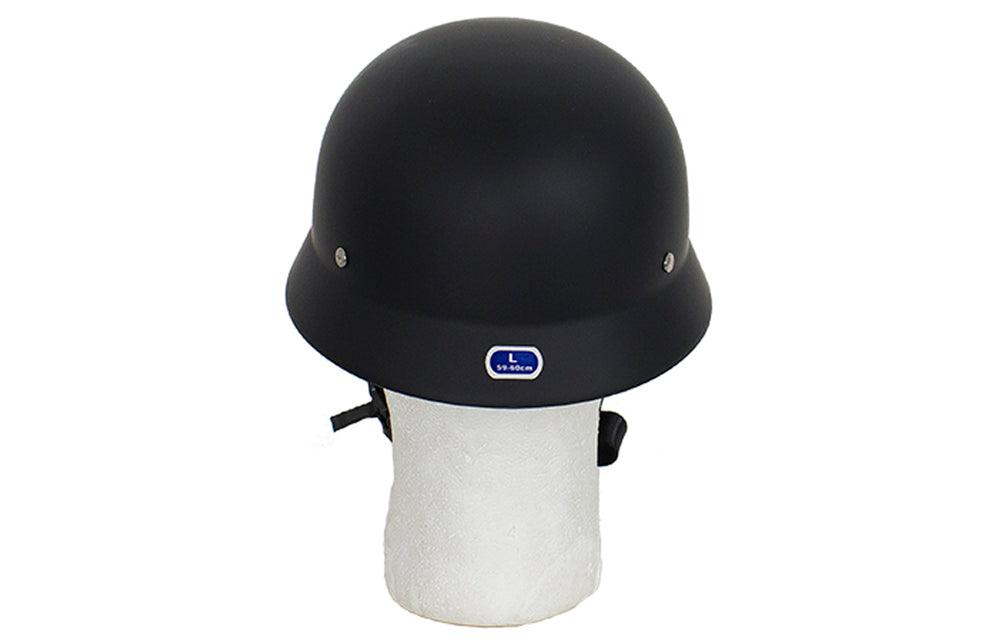 Basic Flat Black German Novelty Helmet