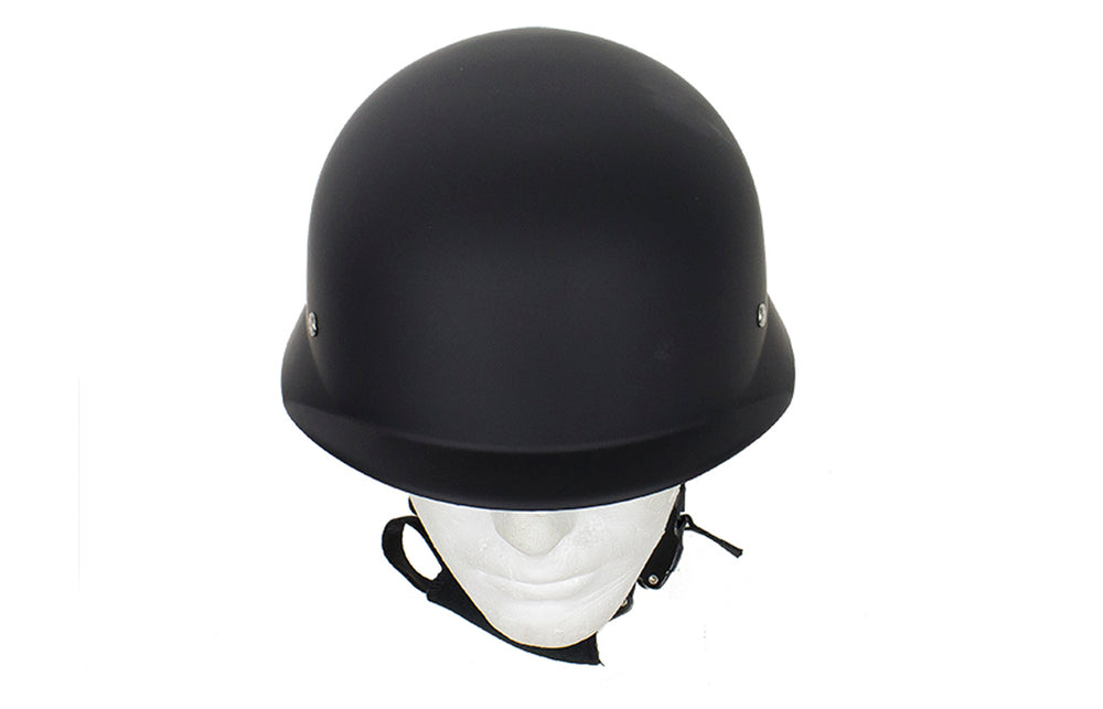 Basic Flat Black German Novelty Helmet