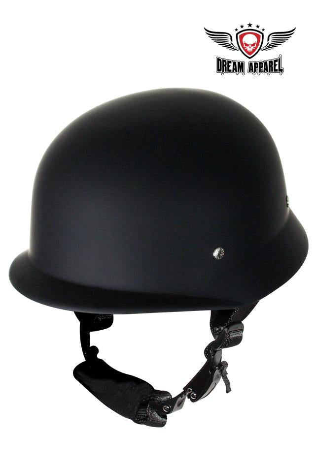 Basic Flat Black German Novelty Helmet