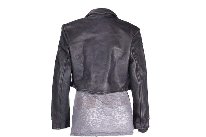 Womens Bolero Jacket With Bones & Studs