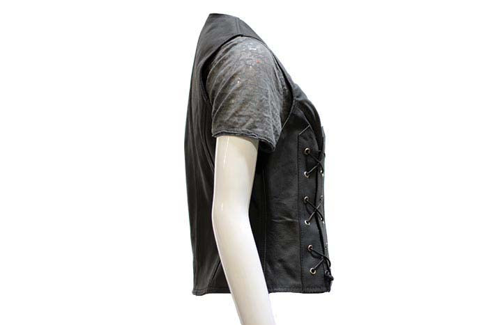 Womens Vest With Laces