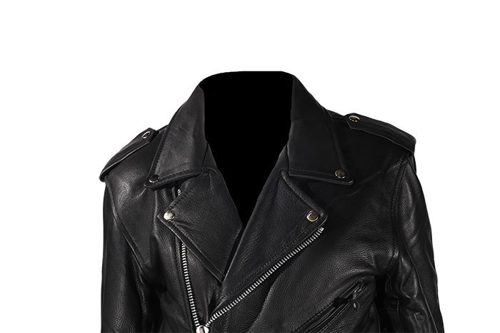 Mens Leather Motorcycle Jacket