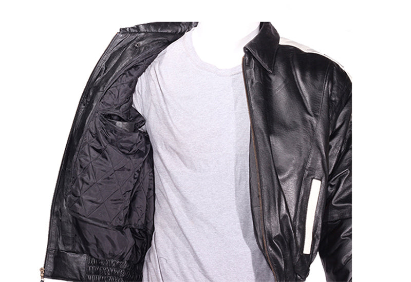 Mens Motorcycle Mexico Flag Jacket