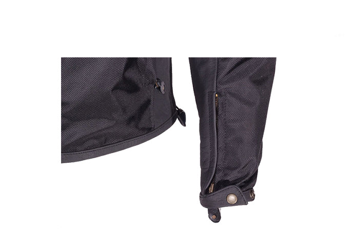 Mens Skull Textile Jacket