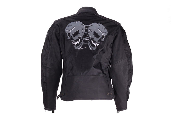 Mens Skull Textile Jacket