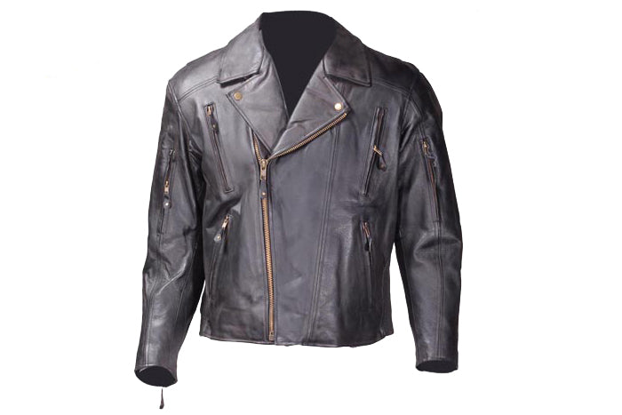 Men's Leather Motorcycle Jacket