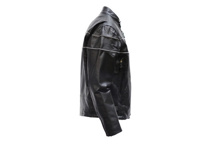 Mens Cowhide Leather Jacket