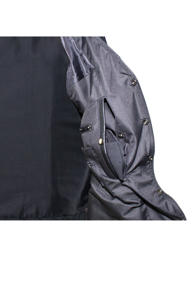 Mens Plain Leather Vest With Gun Pocket