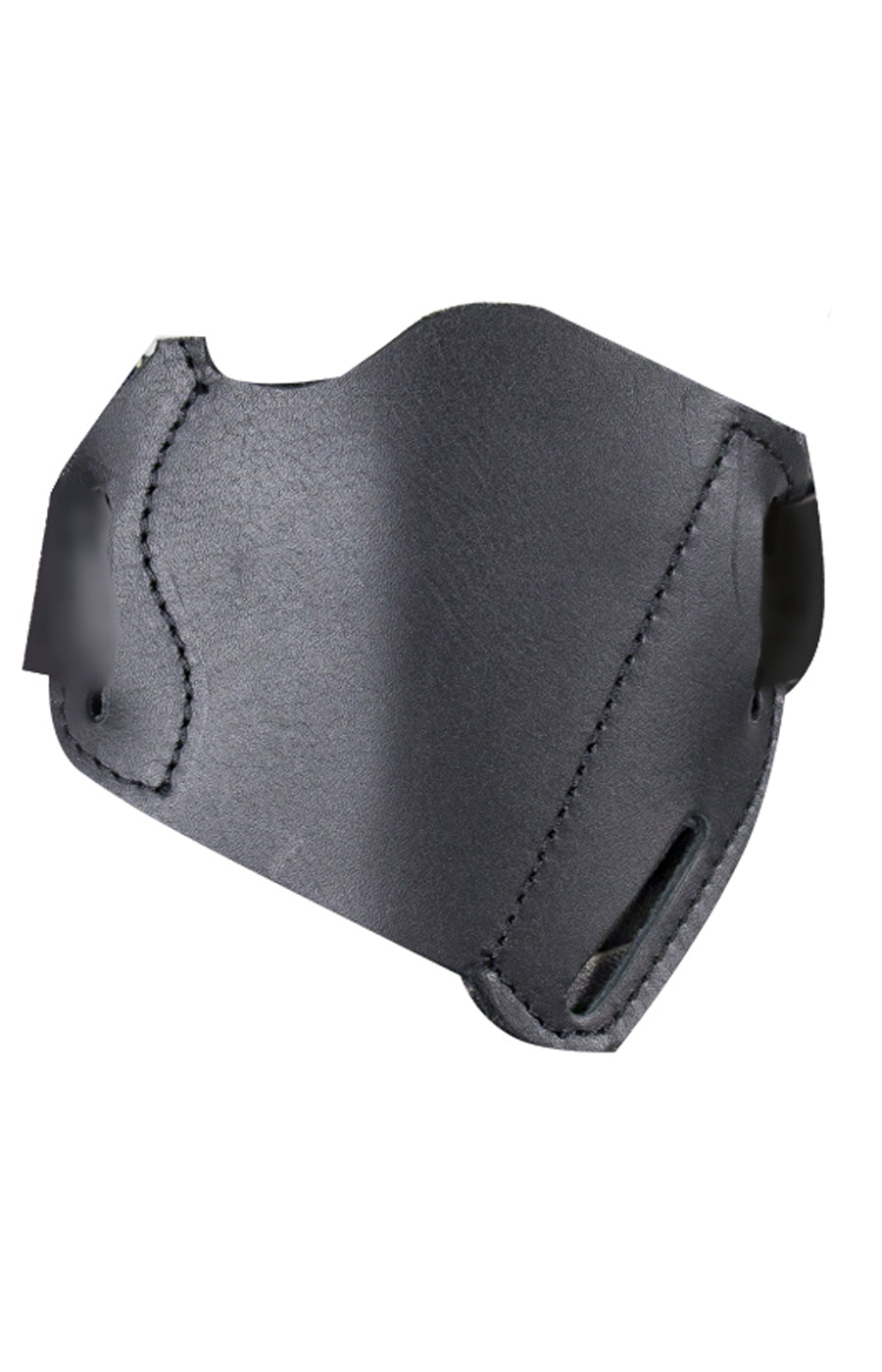 Simple Black Leather Gun Holster