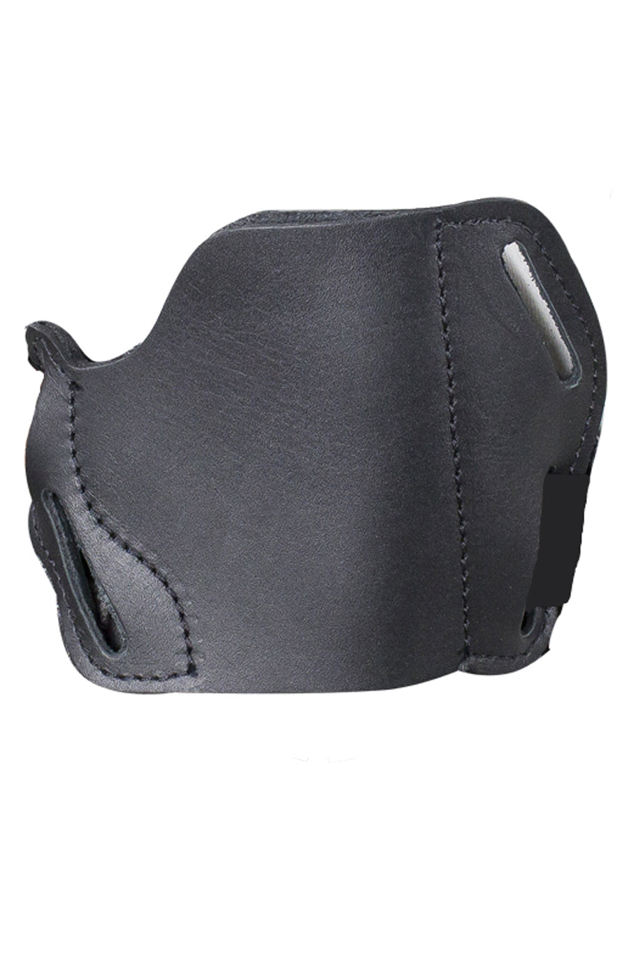 Simple Black Leather Gun Holster