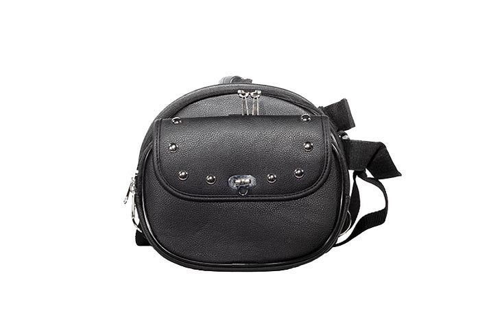 Round Motorcycle Sissy Bar Duffle Bag
