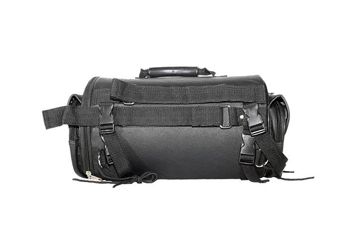 Round Motorcycle Sissy Bar Duffle Bag