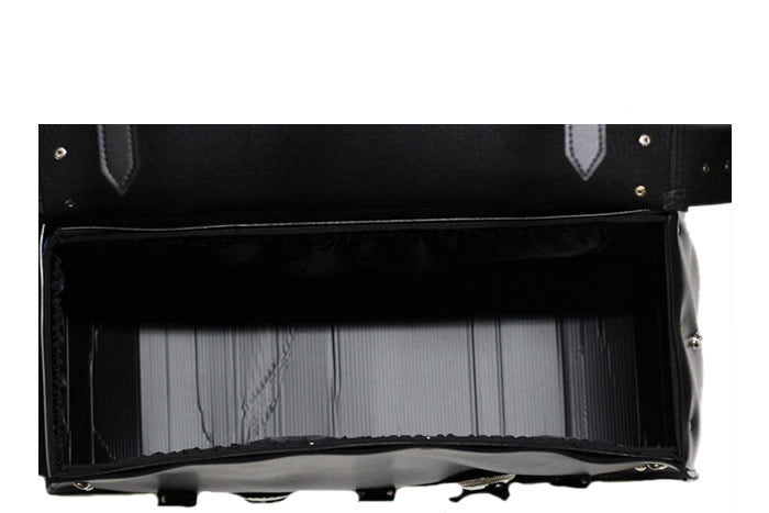 PVC Motorcycle Saddlebag With Studs