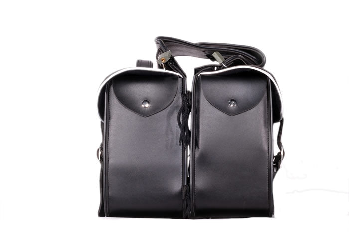 PVC Motorcycle Saddlebag With Light Reflector