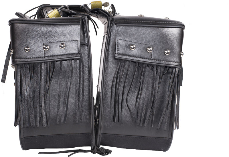 PVC Motorcycle Saddlebag With Lock