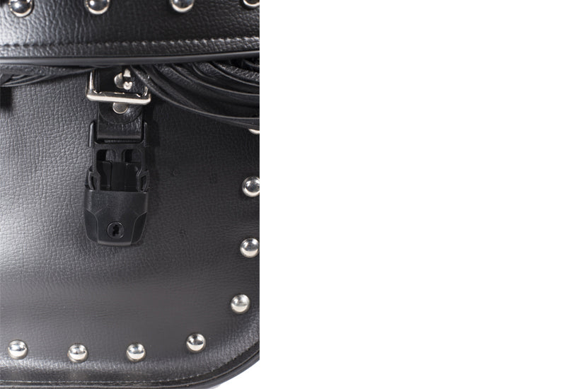 PVC Motorcycle Saddlebag With Lock