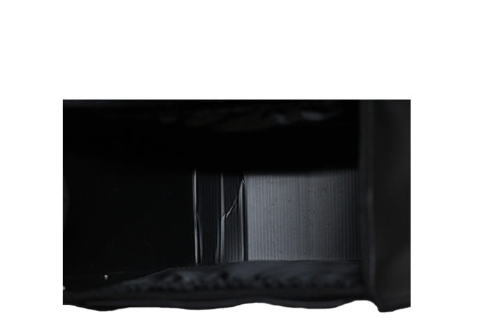 PVC Motorcycle Saddlebag With Studs