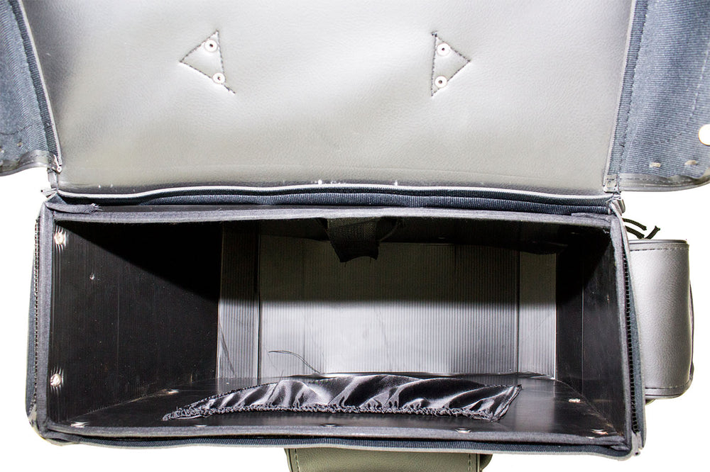Motorcycle Saddlebag w/ Studs